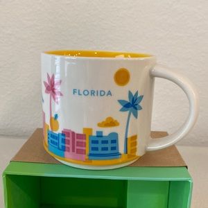 *NIB* Florida Starbucks Full Size Mug - Discontinued You Are Here Collection